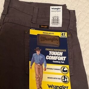 Wrangler Dark Brown Cowboy Cut Jeans